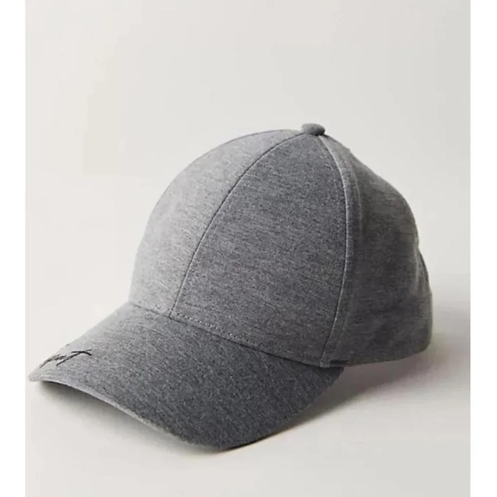 3306. FREE PEOPLE Warm Up Baseball Hat in Heathered gray NWT $38 - Picture 2 of 5